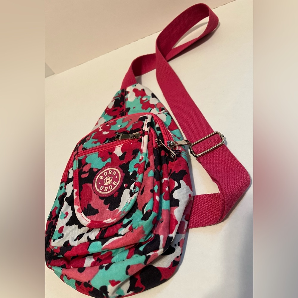 BOBO OBOB Slingpack/Backpack/Shoulder Tote/Crossbody Purse Multi Color